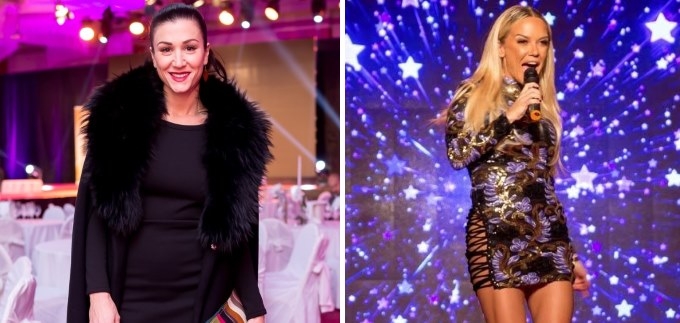 Ana Rucner u čizmama iznad koljena, Maja Šuput u štiklama