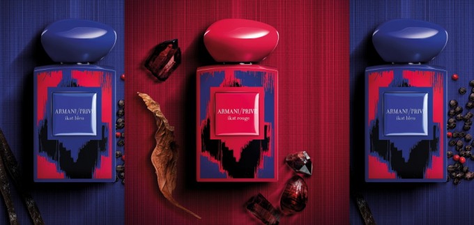 Armani Privé predstavlja Ikat Rouge i Ikat Bleu