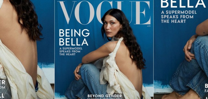 Bella Hadid krasi travanjsku naslovnicu Voguea