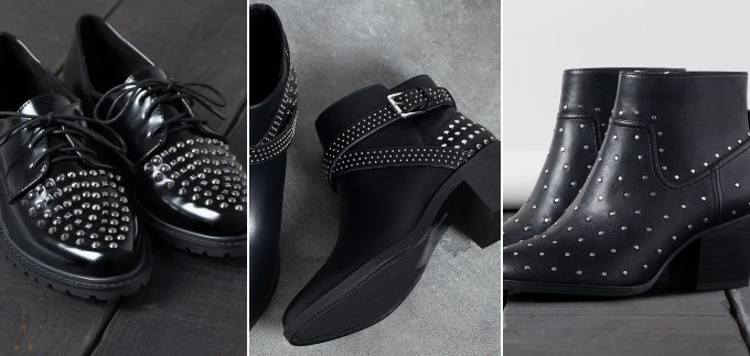 Zima u Bershki uz cipele i gležnjače sa zakovicama