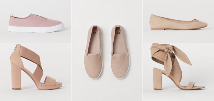 Nježnoružičasta i bež obuća iz H&M-a pravi je (pro)ljetni hit
