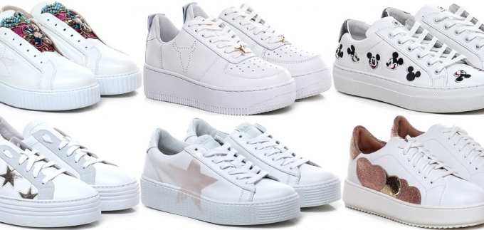 Bijele tenisice na 10 proljetnih načina