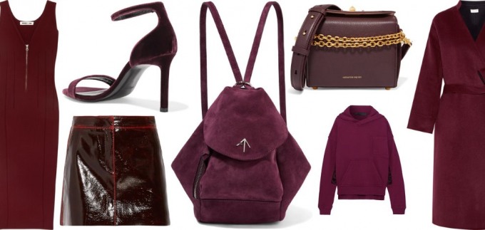 Modni trendovi za jesen 2017: Boja burgundije od glave do pete!