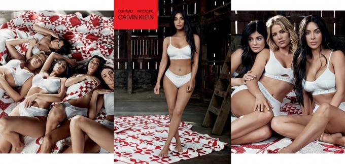 Sestre Kardashian & Jenner zavode u donjem rublju Calvin Klein