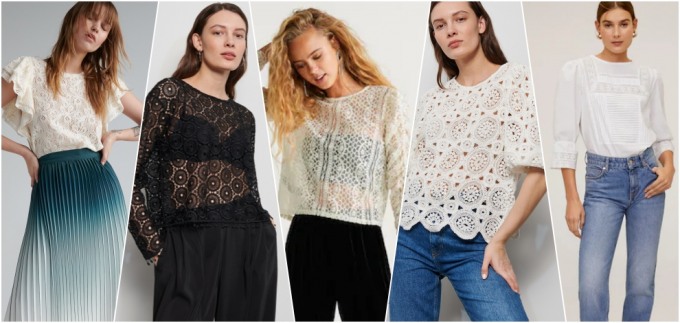 10 bluza s čipkom u koje ćete se zaljubiti