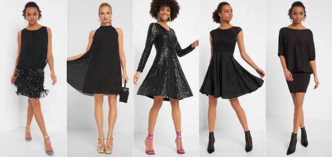 Male crne haljine za glamurozan doček nove godine