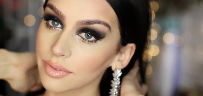 TUTORIAL: Crni smokey-eye make-up look