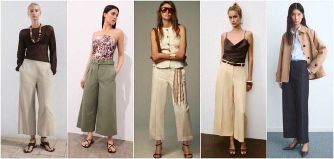 10 culotte hlača koje idu i na sandale i na tenisice