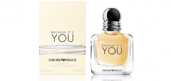 Emporio Armani Because It's You: Miris zavođenja i senzualnosti