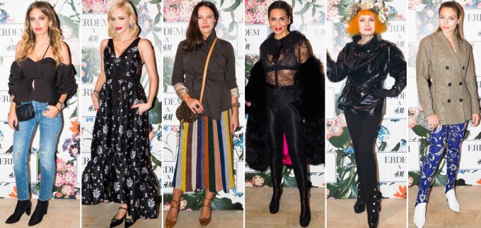 Poznate Hrvatice u Zagrebu pozdravile kolekciju Erdem x H&M