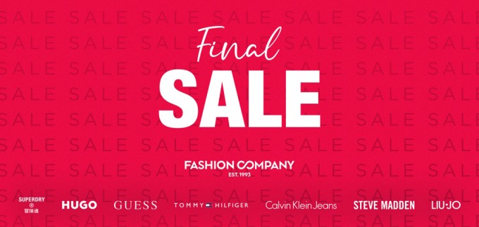 FINAL SALE u Fashion Company i Fashion&Friends trgovinama