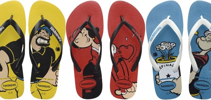 Japanke u bojama 2017. godine: Havaianas u znaku Olive i Popaja