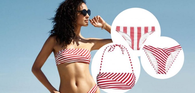 Crveno-bijeli kupaći kostimi su hit, evo što vas čeka u H&M-u!