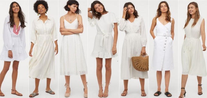 13 bijelih H&M haljina koje želimo nositi ovoga ljeta