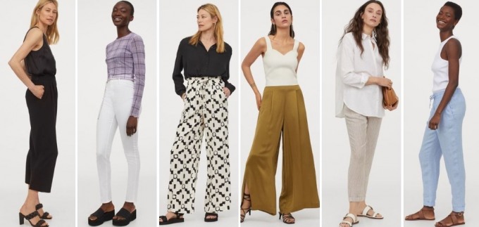 15 trendovskih modela ljetnih hlača iz H&M-a