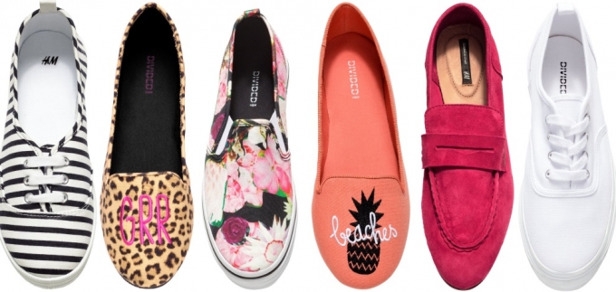 H&M: Tenisice, balerinke i loaferice za proljeće 2015.