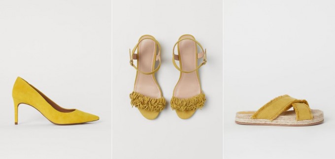 Obuća u žutoj boji: Pogledajte neodoljive modele iz H&M-a