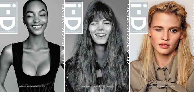 Freja Beha, Jourdan Dunn i Lara Stone za slavljenički i-D