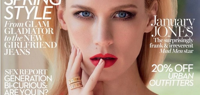 January Jones zasjala u glamuroznoj Versaceovoj haljini