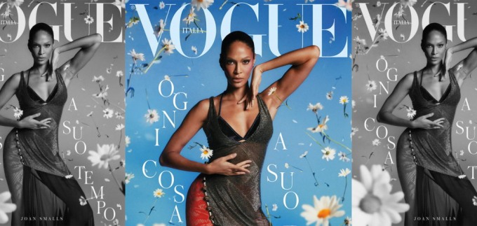 Joan Smalls u Louis Vuittonu i Wolfordu za Vogue