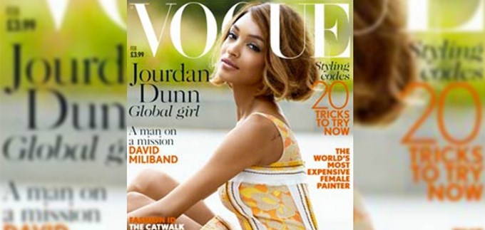 Naslovnica za povijest: Jourdan Dunn u Pradi za Vogue UK!