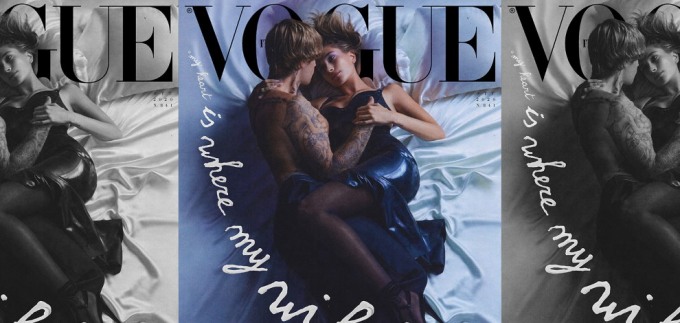 Justin Bieber i Hailey Baldwin na coveru Voguea