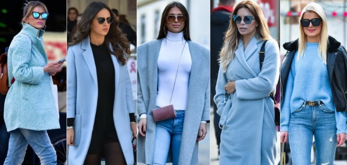 Kako nositi svijetle nijanse plave? Zagrepčanke znaju!