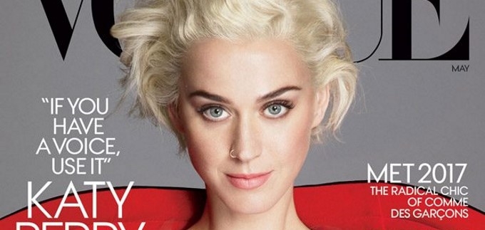 Teen zvijezda Katy Perry na naslovnici Voguea