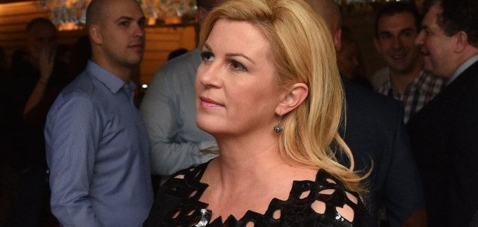 Hrvatska predsjednica zasjala u intrigantnoj crnoj haljini