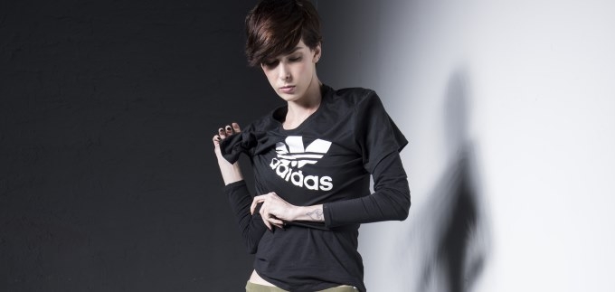 Kristina Šalinović u kampanji za adidas Originals Tubular
