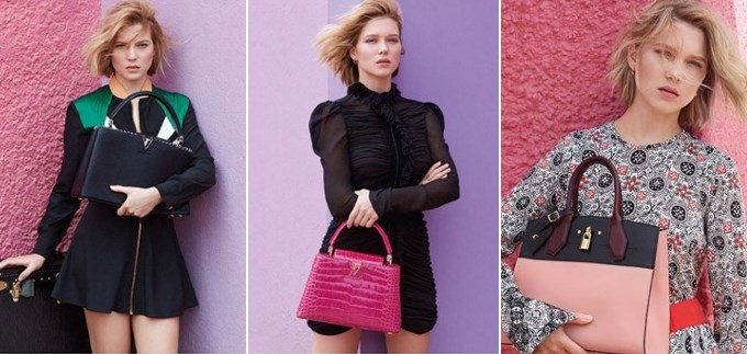 Kako Lea Seydoux nosi prekrasne torbe branda Louis Vuitton