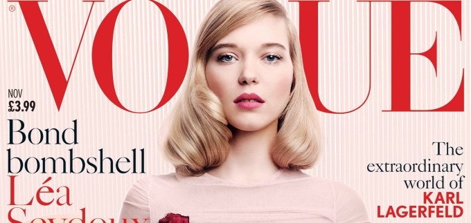 Ruže joj dobro stoje: Léa Seydoux u pink haljini za Vogue