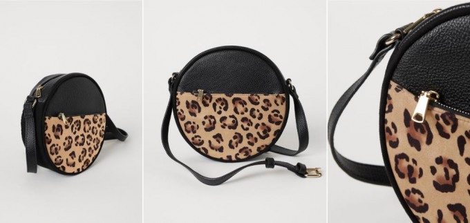  Must-have: Okrugla torbica s uzorkom leoparda