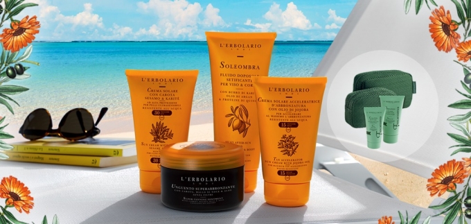 Sigurno izlaganje suncu uz L'Erbolario!