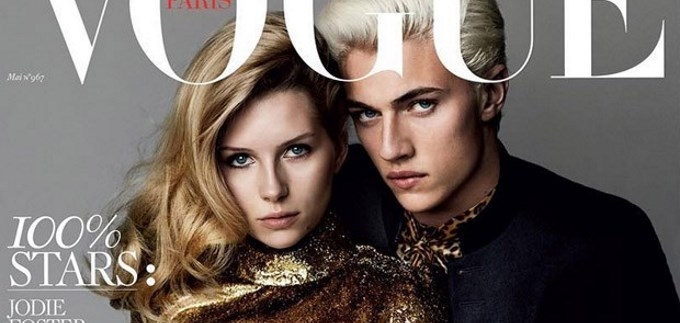 Dvojac budućnosti: Lottie Moss i Lucky Blue Smith za Vogue
