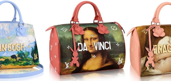 Jeff Koons x LV: Remek-djela slikarstva na luksuznim torbama