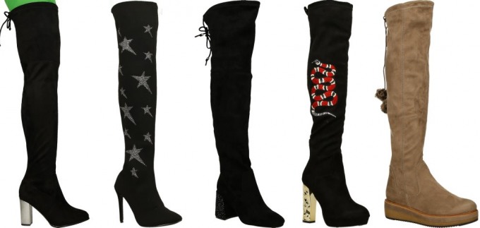 Mass: Čizme iznad koljena za zimu 2017/2018.