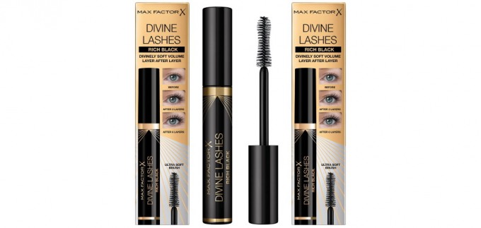 Maskara Divine Lashes stvara dramatičan volumen