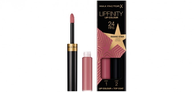 Max Factor Lipfinity Rising Star za rođendan ikone među ruževima