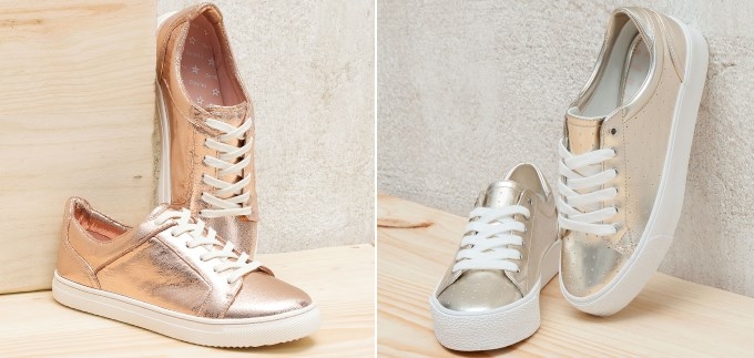 I ovog proljeća želimo metalik tenisice: Evo kako to zamišlja Bershka!