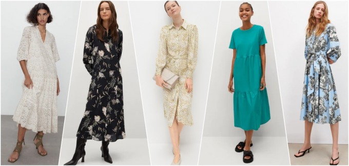 10 najljepših proljetnih midi haljina do 400 kuna