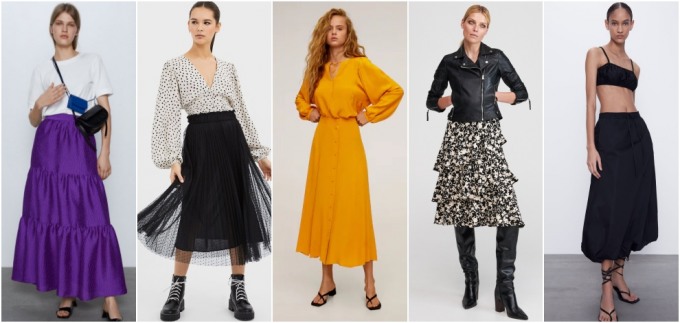 10 proljetnih midi suknji iz high-street dućana