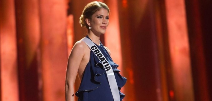 Miss Universe: Hrvatica blistala u elegantnoj tamnoplavoj haljini
