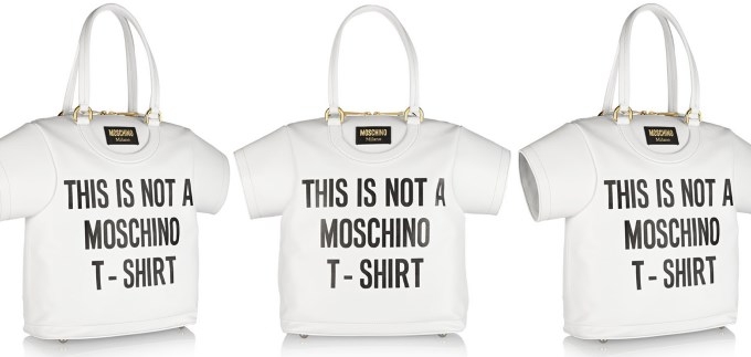 Torba, a ne T-shirt: Moschino nadmašio sam sebe!