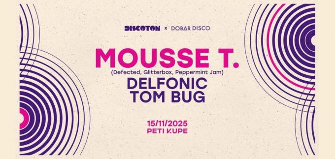 Legendarni hitmejker Mousse T. vraća se u Zagreb