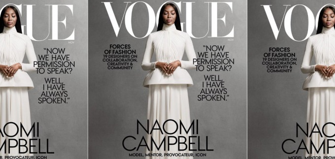 50-godišnja legenda Naomi na coveru američkog Voguea