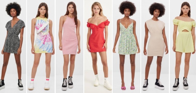 Bershka: Kratke haljinice i kombinezoni za vruće ljeto
