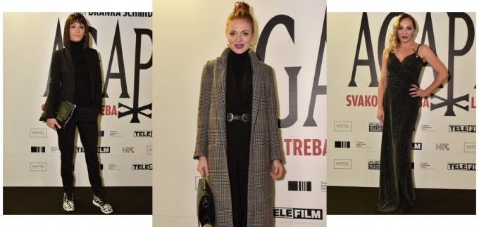 Poznate dame zasjale na premijeri filma 'Agape'