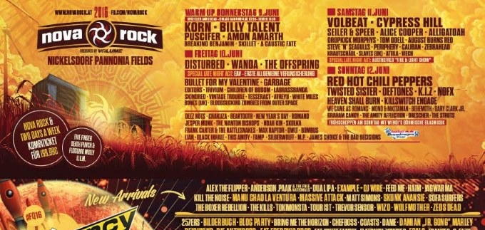 Nova Rock i Frequency potvrdili nove izvođače