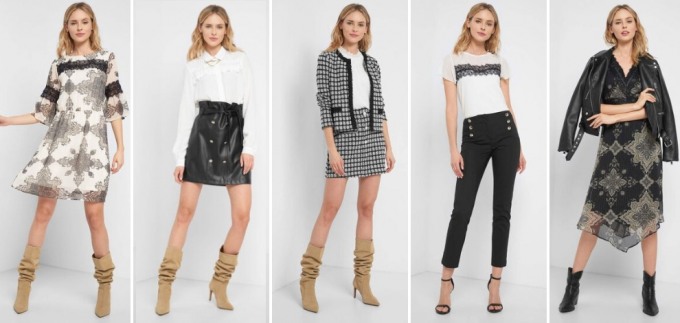 Crno x bijelo za jesen 2020. na 10 načina iz Orsaya